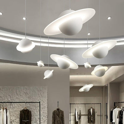 Contemporary Ring LED Ceiling Pendant Light