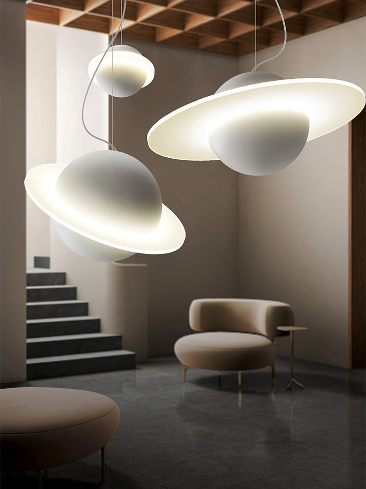 Contemporary Ring LED Ceiling Pendant Light