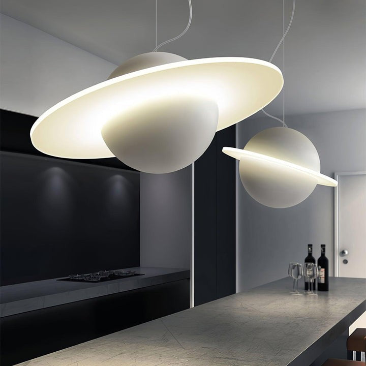 Contemporary Ring LED Ceiling Pendant Light