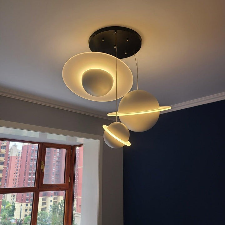 Contemporary Ring LED Ceiling Pendant Light