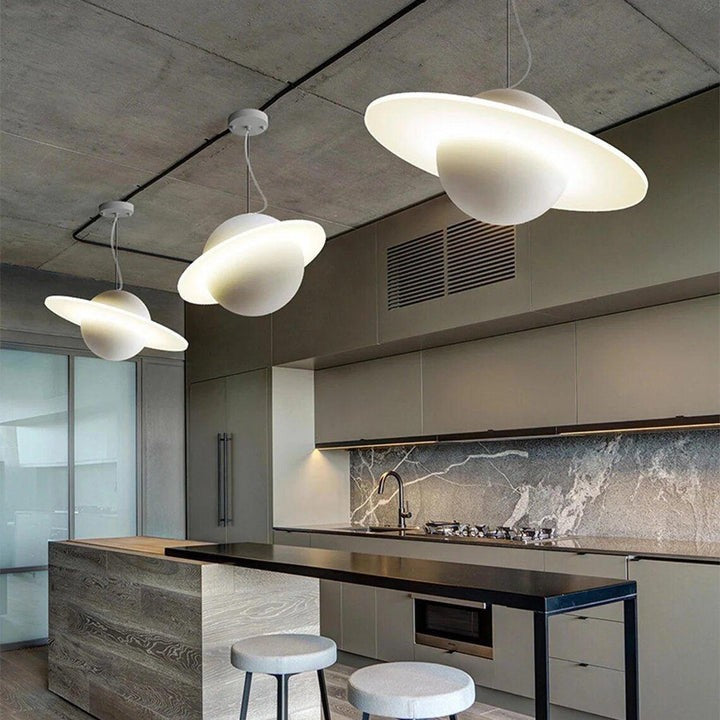 Contemporary Ring LED Ceiling Pendant Light