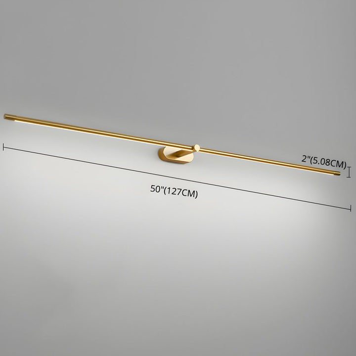 Cordless LED Linear Wall Lamp with Rechargeable Battery