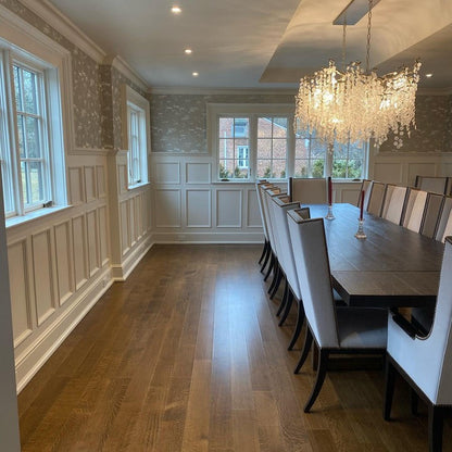Crystal Glass Coin Cascade Chandelier