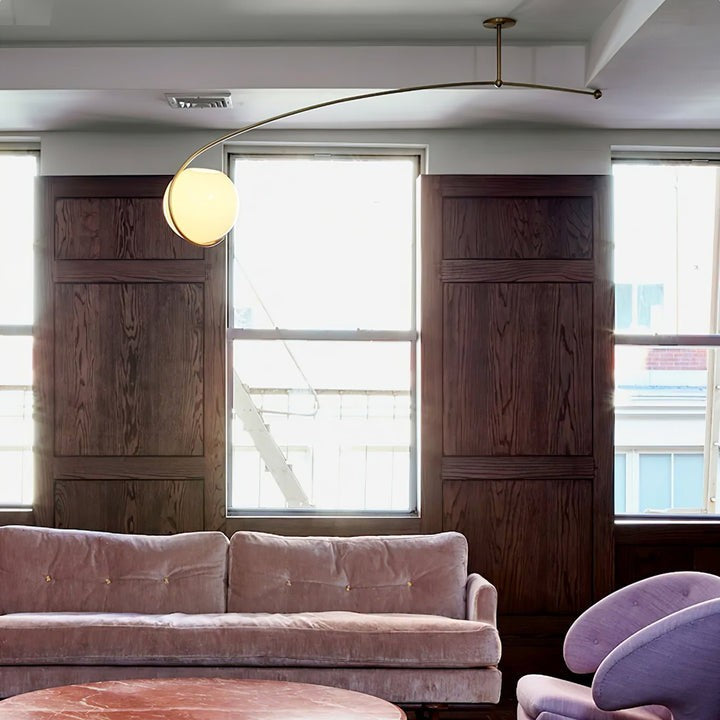 Curved Celestial LED Ceiling Light