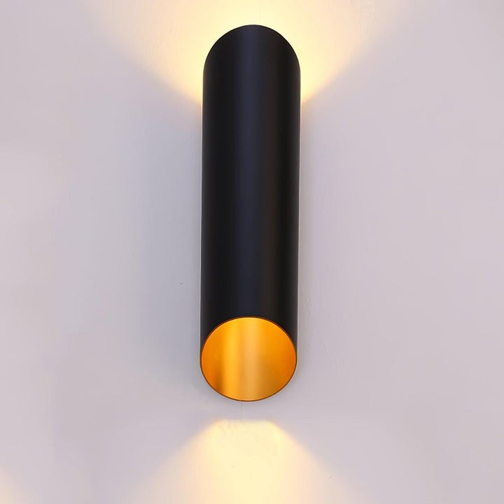 Diagonal Cylinder LED Wall Sconce