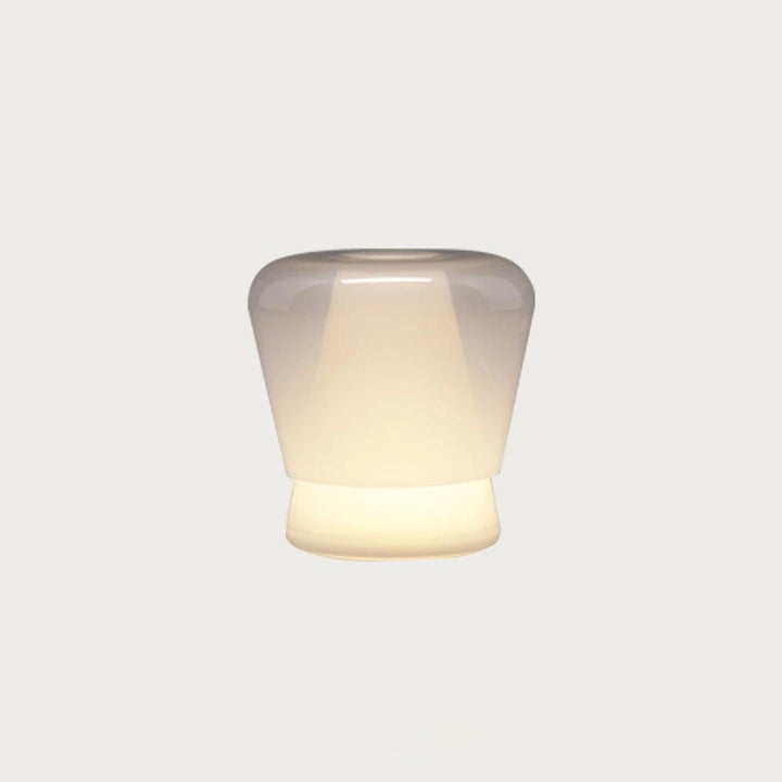 Dual-Layer Mouth-Blown Glass LED Table Lamp