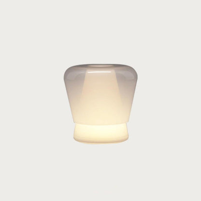 Dual-Layer Mouth-Blown Glass LED Table Lamp