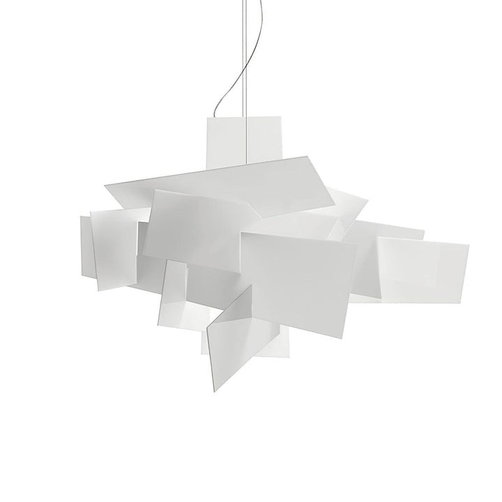 Dynamic Geometric Web Pendant Light