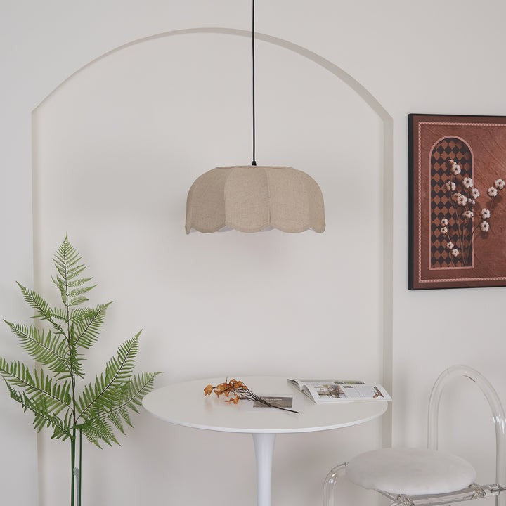 Eco-Friendly Banana Leaf Hanging Pendant Lamp