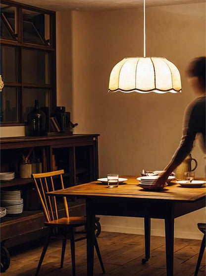 Eco-Friendly Banana Leaf Hanging Pendant Lamp