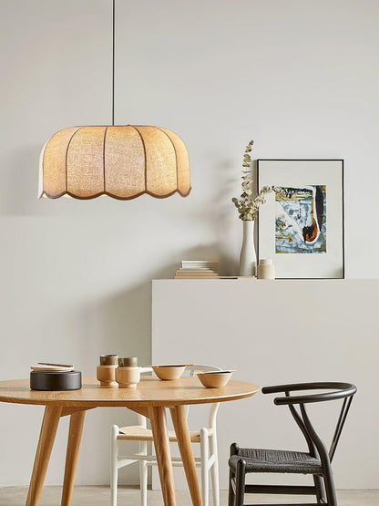 Eco-Friendly Banana Leaf Hanging Pendant Lamp