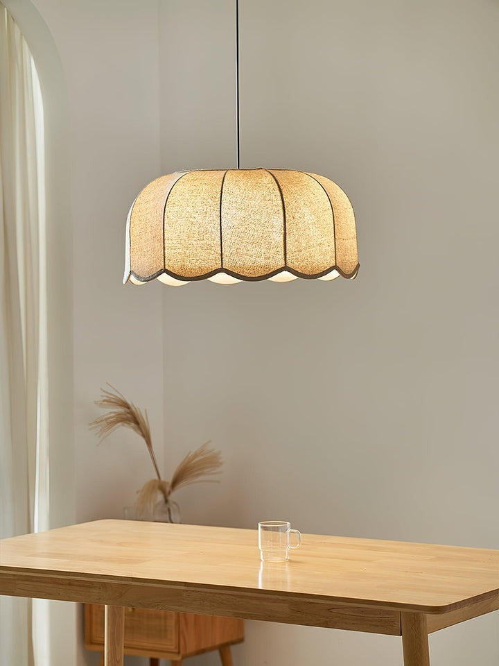 Eco-Friendly Banana Leaf Hanging Pendant Lamp