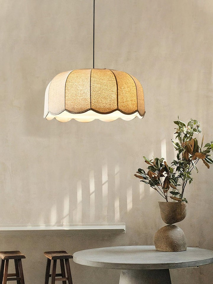 Eco-Friendly Banana Leaf Hanging Pendant Lamp