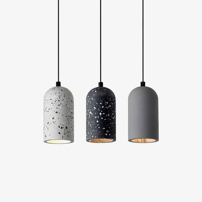 Eco-Friendly Terrazzo Concrete Pendant Lamp