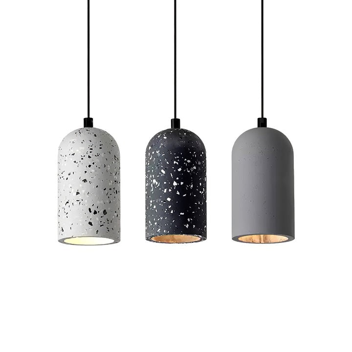 Eco-Friendly Terrazzo Concrete Pendant Lamp