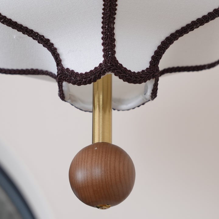 Elegant Fabric Lantern Pendant Light