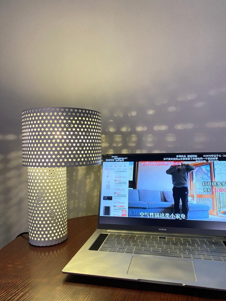 Ethereal Gradient Metal Table Lamp