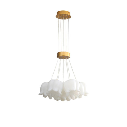 Floral Petal LED Pendant Light – Modern Scandinavian Ceiling Fixture