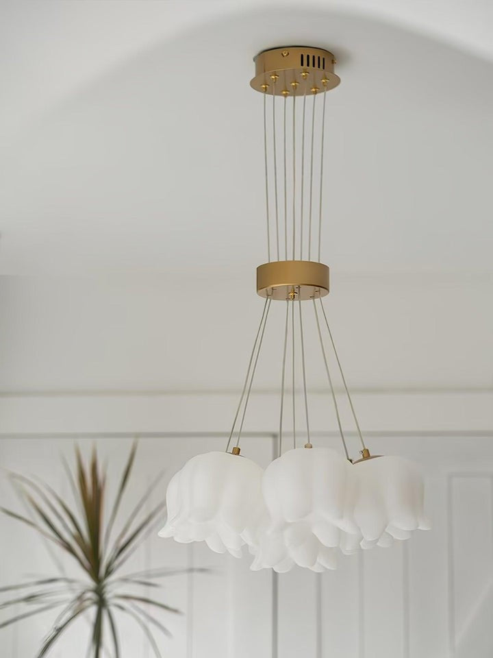 Floral Petal LED Pendant Light – Modern Scandinavian Ceiling Fixture