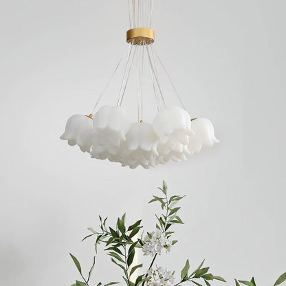 Floral Petal LED Pendant Light – Modern Scandinavian Ceiling Fixture