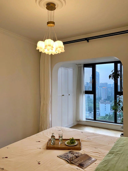Floral Petal LED Pendant Light – Modern Scandinavian Ceiling Fixture