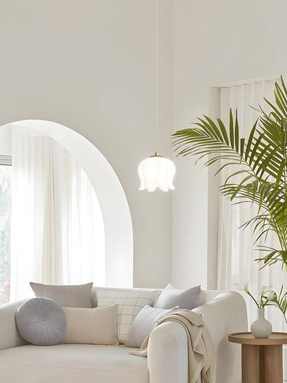 Floral Petal LED Pendant Light – Modern Scandinavian Ceiling Fixture