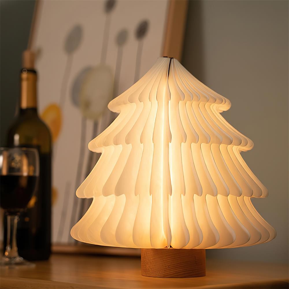 Foldable Christmas Tree LED Table Lamp