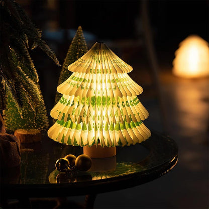 Foldable Christmas Tree LED Table Lamp