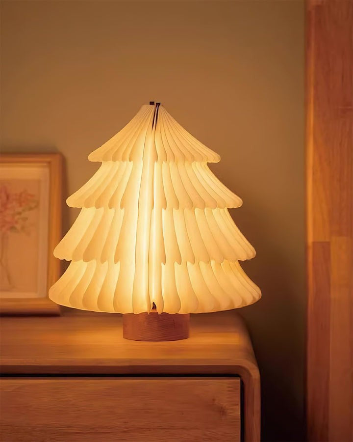 Foldable Christmas Tree LED Table Lamp
