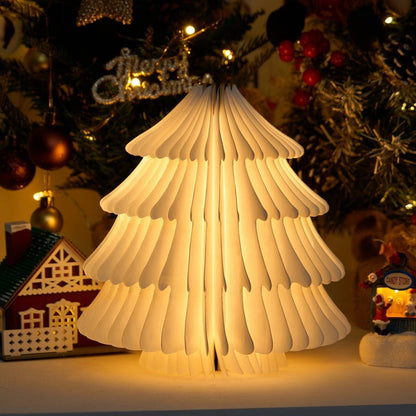 Foldable Christmas Tree LED Table Lamp