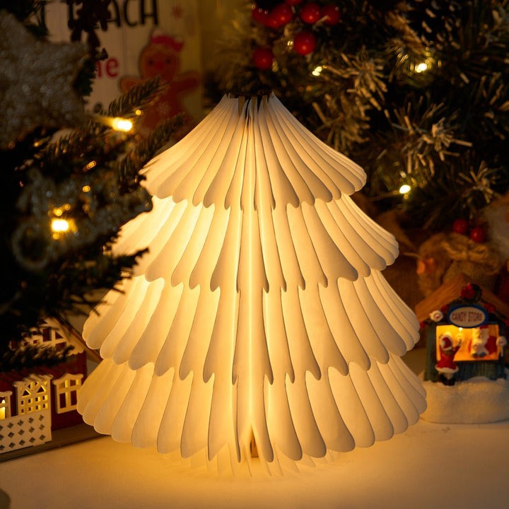 Foldable Christmas Tree LED Table Lamp