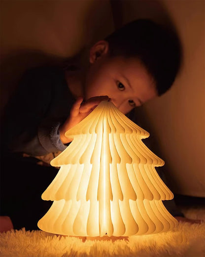 Foldable Christmas Tree LED Table Lamp