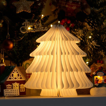 Foldable Christmas Tree LED Table Lamp