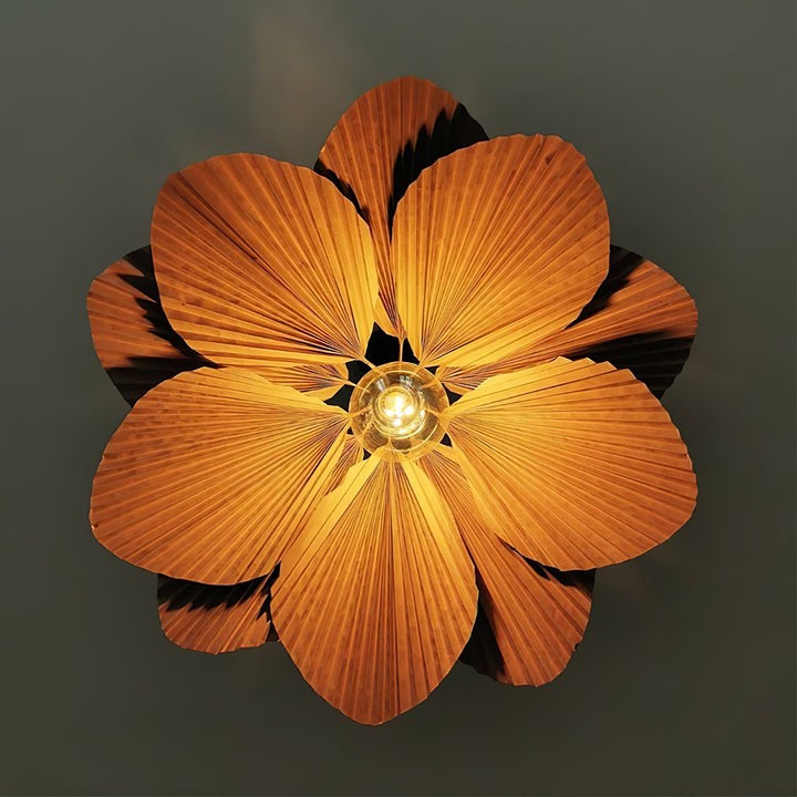 Folded Lotus Leaf Pendant Light