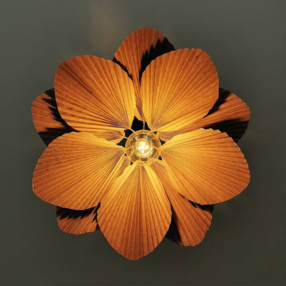 Folded Lotus Leaf Pendant Light