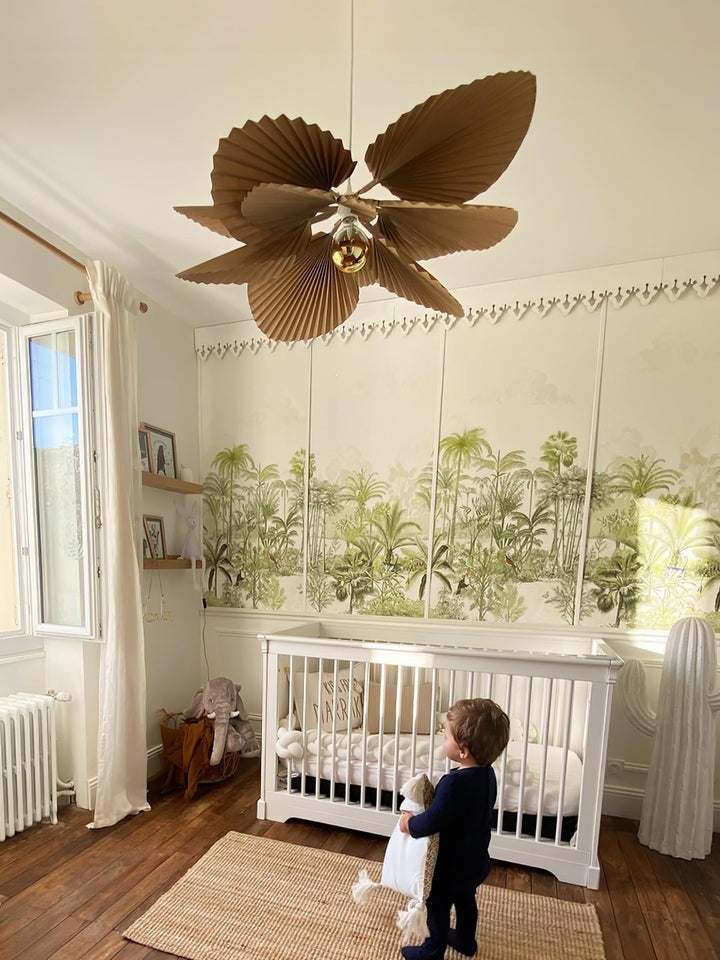 Folded Lotus Leaf Pendant Light