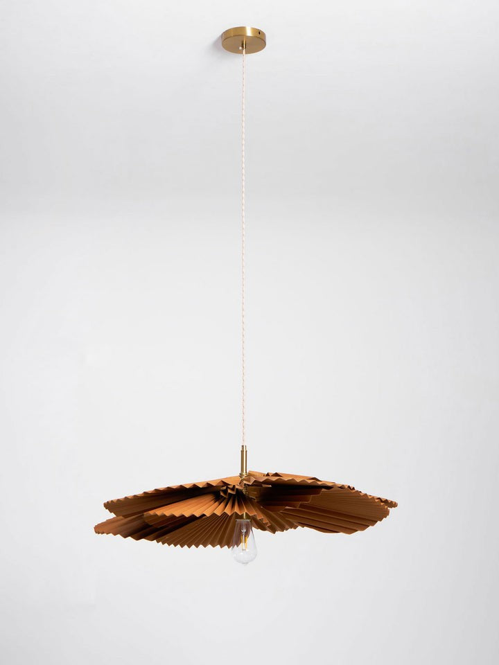 Folded Lotus Leaf Pendant Light