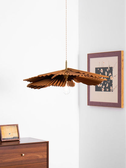Folded Lotus Leaf Pendant Light