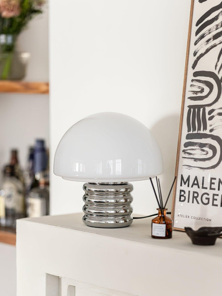 Futuristic Space Age Mushroom LED Table Lamp