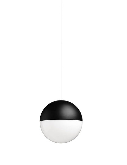 Geometric Cable-Wrapped Pendant Light