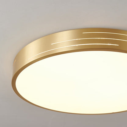 Geometric LED Flush Mount Ceiling Light