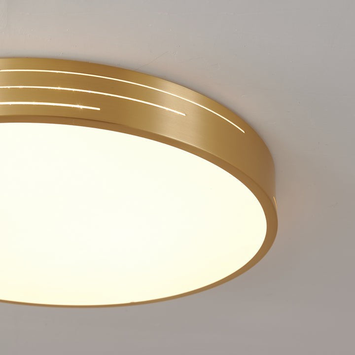 Geometric LED Flush Mount Ceiling Light