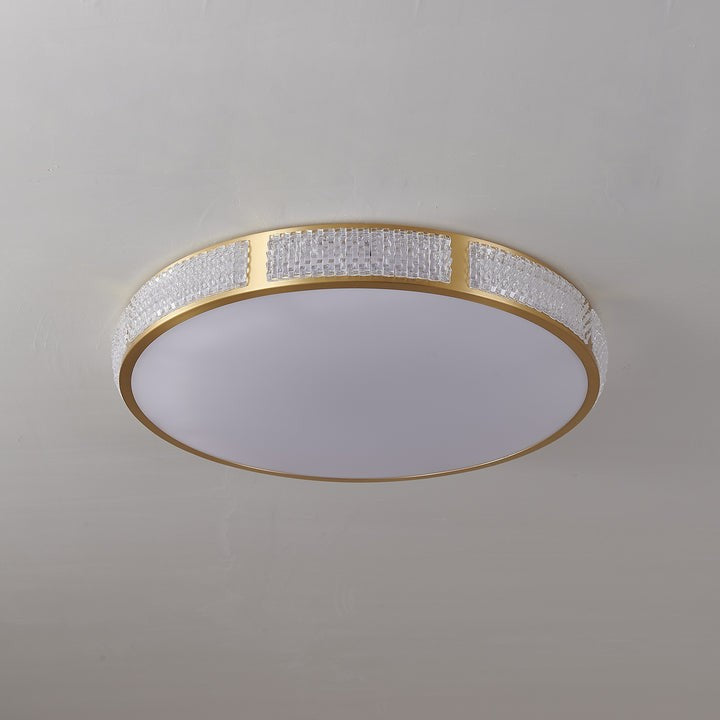 Geometric LED Flush Mount Ceiling Light
