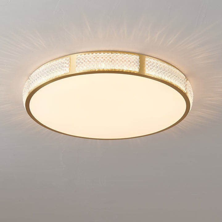 Geometric LED Flush Mount Ceiling Light