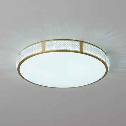Geometric LED Flush Mount Ceiling Light