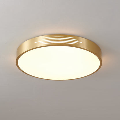 Geometric LED Flush Mount Ceiling Light