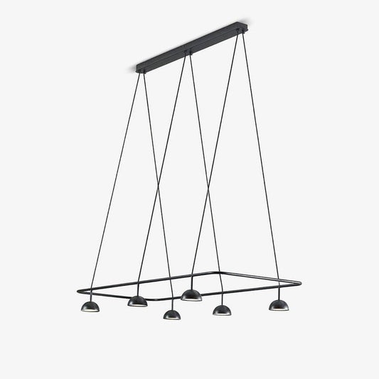 Geometric Metal LED Pendant Chandelier