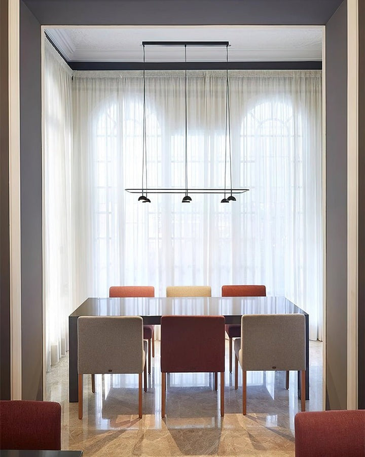 Geometric Metal LED Pendant Chandelier