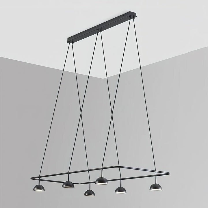 Geometric Metal LED Pendant Chandelier