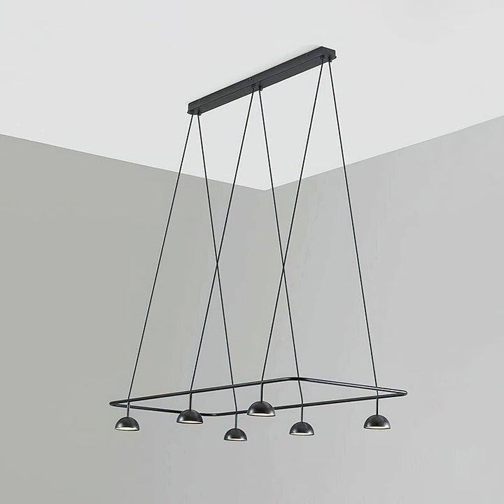 Geometric Metal LED Pendant Chandelier